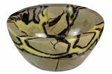 Polished Septarian Bowl - Madagascar #120247-2